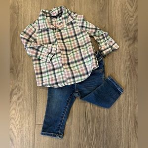 Boys 6-12M Outfit (Janie & Jack/ Gap)